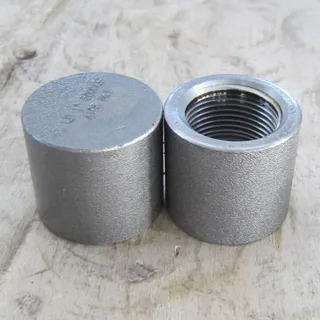 ASME B16.11 Pipe Cap, ASTM A105, 1 Inch, CL3000, Screwed End