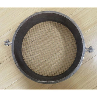 Carbon Steel End Caps, 12 Inch, OD 323.8 mm, with Bird Screen