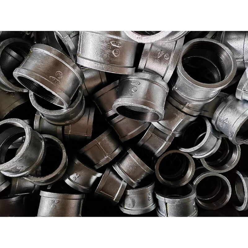 ASME B16.3 Pipe Coupling, Malleable Iron, 4 Inch, 85 mm, HDG