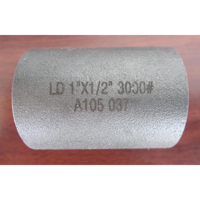 ASTM A105 Reducing Coupling, ASME B16.11, 1 * 1/2 IN, CL3000