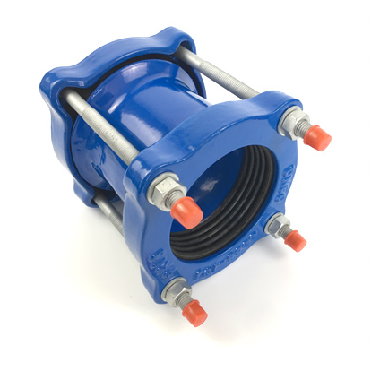 Ductile Iron Coupling with Galvanized Bolts and Nuts