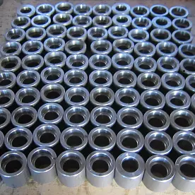 ASME B16.11 Half Coupling, 3000 LB, ASTM A105, 1-1/2 Inch