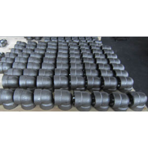 A105 90 Degree Eblow, 1 1/2 Inch, Class 3000, ASME B16.11, SW