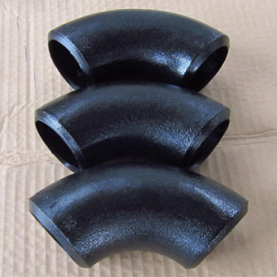 ASTM A234 WP11 90 Degree Elbow, 2 Inch, SCH 80, Black
