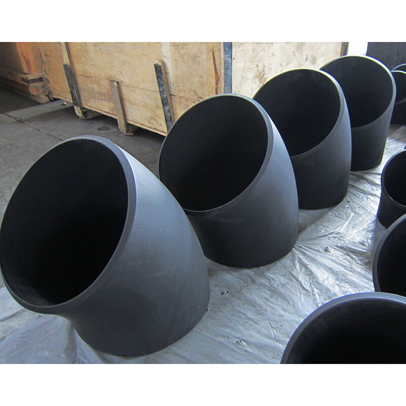ASTM A234 WPB 45D Elbow, ASME B16.9, 12 Inches, SCH 40, LR