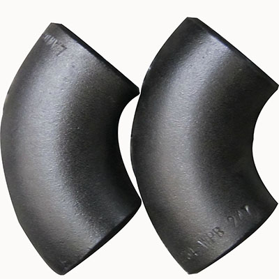 ASTM A234 WPB 90 Degree Elbow, 6 Inch, SCH 40, LR BW