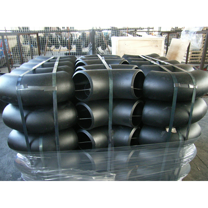 ASTM A234 WPB 90° Elbows, ASME B16.9, 8 IN, SCH 80, BW Ends