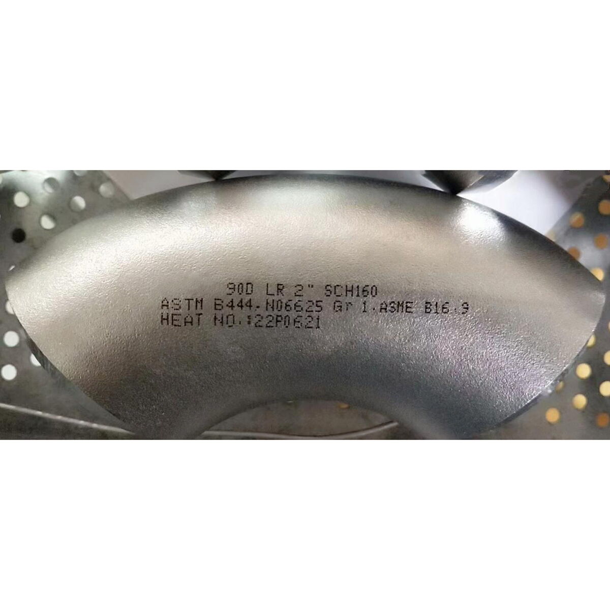 ASTM B444 UNS N06625 90° Elbow, ANSI B16.9, 2 Inch, SCH 160