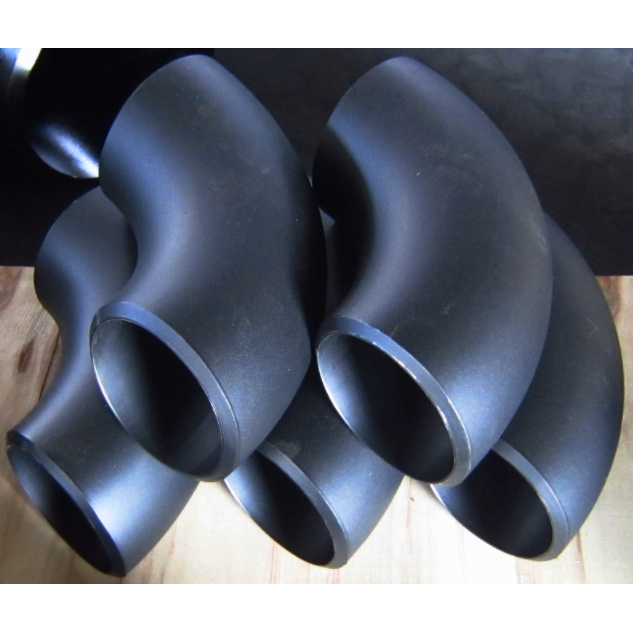 Carbon Steel 90 Degree Elbow, A234 WPB, 6 Inch, SCH 80, BW