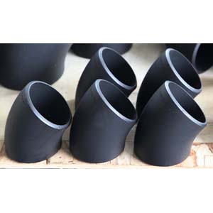 Carbon Steel Elbow LR, 45DEG, 6IN, BW, A234 WPB