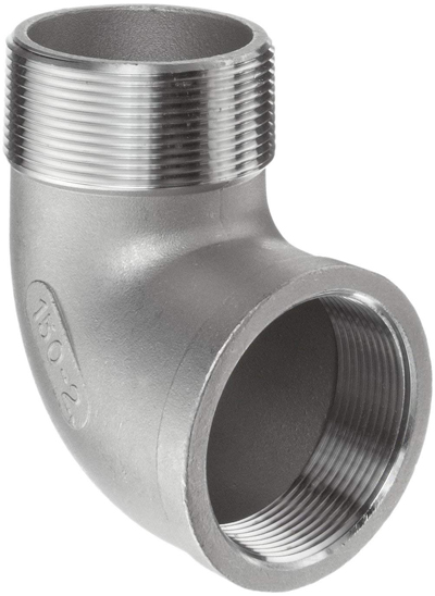 Cast NPT Elbow, A351 CF8M, 1 1/2 Inch, Class 150 LB, ANSI B16.11