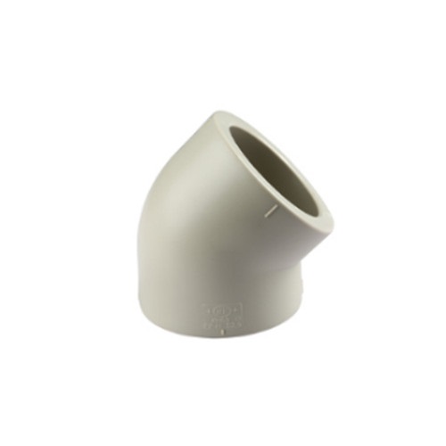 DIN PPR 45 DEG Elbow, DN15-DN200