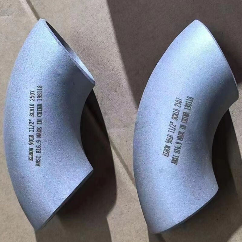Duplex 2507 90 DEG Elbow, UNS S32750, ANSI B16.9, 1-1/2 IN