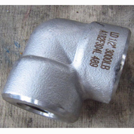 High Pressure 90 Degree Elbow, ASTM A182 F304L, 1/2 Inch, 3000 LB