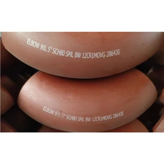 12Cr1MoVG Alloy Steel Seamless 90 Deg Elbow, ANSI B16.9, 5 Inch
