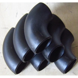 Carbon Steel 90° Elbows, ASTM A234 WPB, DN80, SCH 40, LR, BW