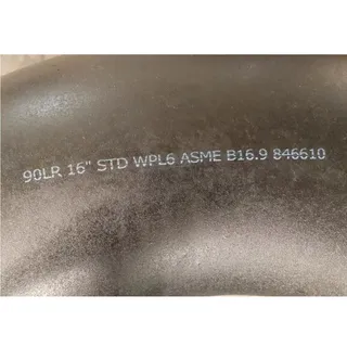 ASTM A420 WPL6 90 Deg. Elbow, ASME B16.9, 1/2 - 24 Inch