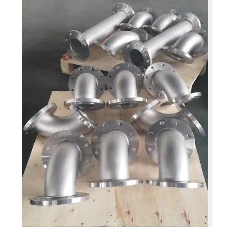 Stainless Steel Flanged Elbow, A312 TP304 TP316, TP347, TP321
