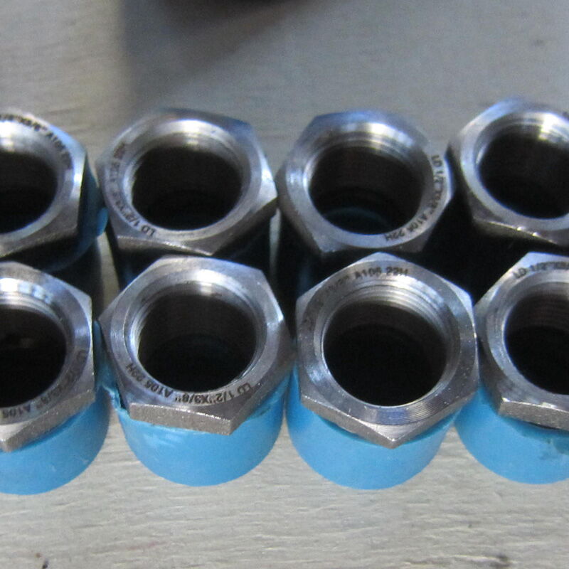 ASME B16.11 Reducing Bushing, ASTM A105, 1/2 * 3/8 Inch, NPT