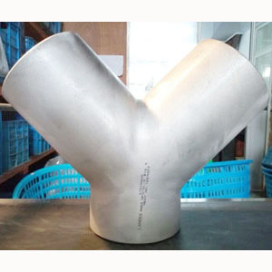 ASME B16.9 WYE, ASTM A403 WP316, 4 Inch, SCH 40S