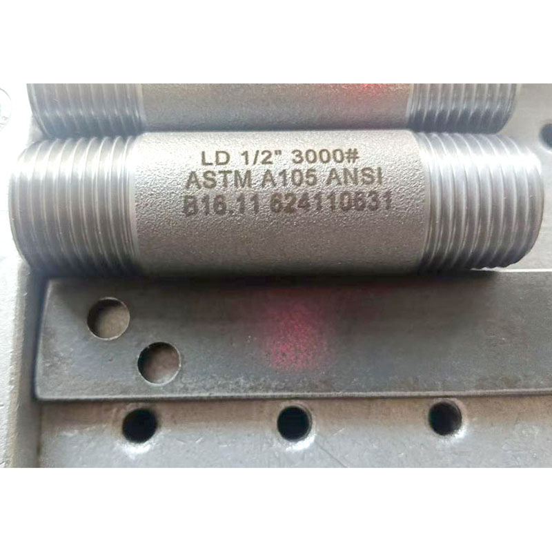 ASTM A105 Pipe Nipple, ASME B16.11, 1/2 Inch, CL3000 LB, NPT