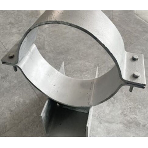 Customized Pipe Clamps, Carbon Steel, DN200–DN400, 8-16 Inch