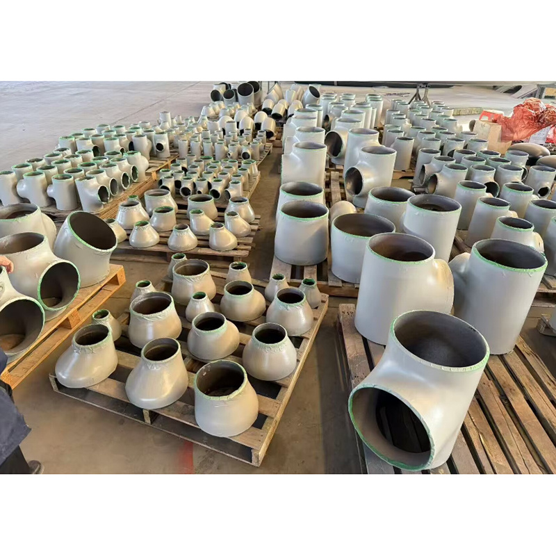 Epoxy Coated Pipe Fittings, ASME B16.9, A234 WPB, 1/2-48 IN