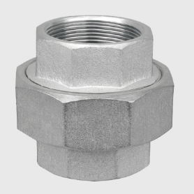 Forged Duplex Steel Threaded Union, ASME B16.11, 1/8-4 IN