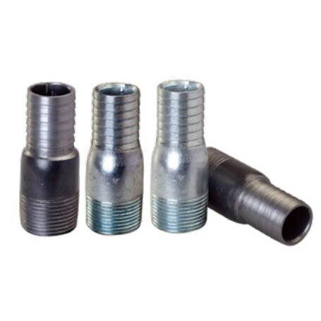 Male Insert Adapter, Carbon Steel, NPT/BSP Thread, Plated
