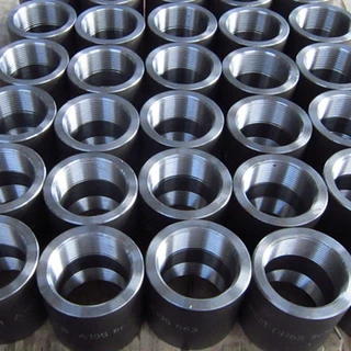 NPT Threaded Couplings, ASTM A105, 2 1/2 Inch, 3000 LB