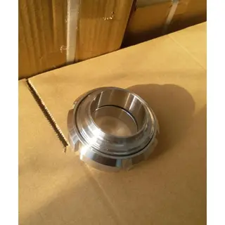 Sanitary Pipe Union, DIN, ASTM A182 F304, 3/4 IN, DN20, NPT