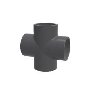 ASTM D2467 Cross, ANSI, ASTM F439, SCH80, 150 PSI, UPVC