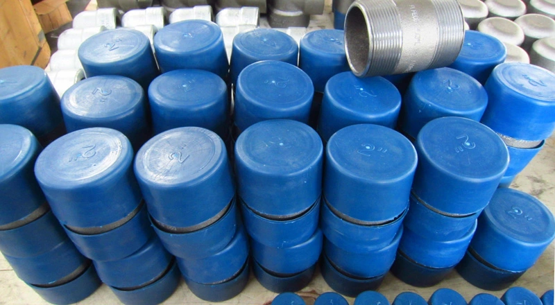 Galvanized Nipple, ASTM A106, SCH 80, 3/4 x 4 Inch, TBE