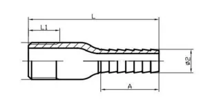 Male Insert Adapter Design Drawing