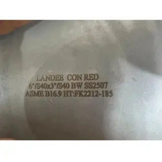 UNS S32750 Concentric Reducer, Duplex Stainless Steel 2507