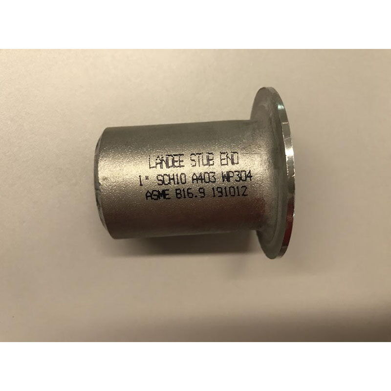 ASME B16.9 Stub End, MSS SP-43, SA403 WP304, 1 Inch, SCH 10