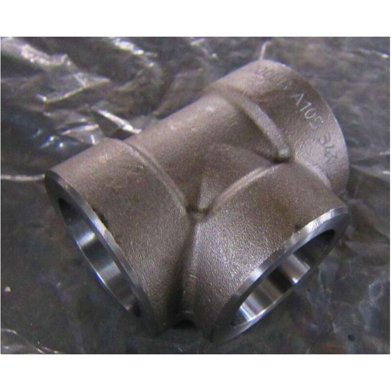 ASME B16.11 Equal Tee, ASTM A105, 2 Inch, CL3000 LB, SW Ends