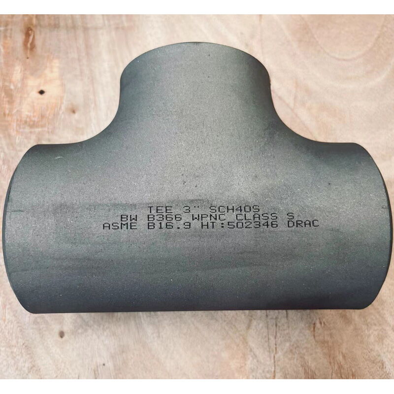 ASME B16.9 Equal Tee, ASTM B366 WPNC Class S, 3 IN, SCH 40S