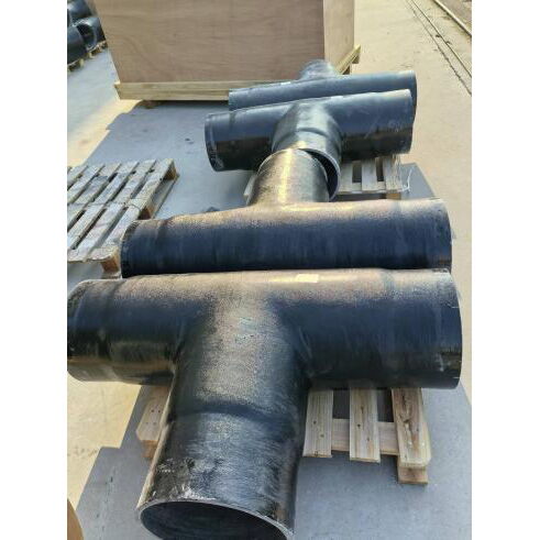 ASME B16.9 Pipe Tee, GRE, Equal/Reducing, 14 IN, Epoxy Coated
