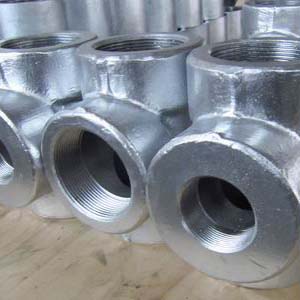 ASTM A105 Forged Equal Tee, 3 Inch, 3000 LB