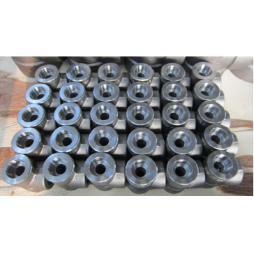 ASTM A105 Socket Weld Equal Tee, 1/2 Inch, 6000 LB