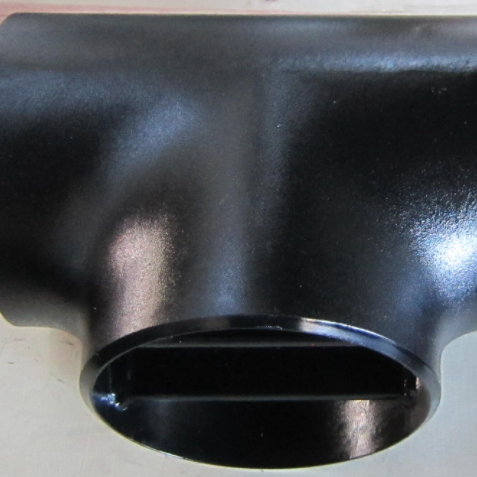 ASTM A234 WPB Barred Tee, 8 Inch, ANSI B16.9, SCH 40, BW