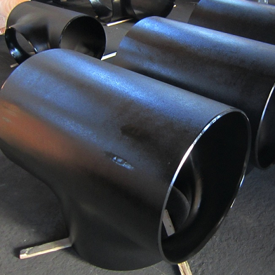 ASTM A234 WPB Seamless Barred Tee, 8 Inch, SCH.40, ANSI B16.9 - Landee