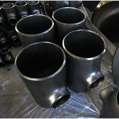 ASTM A234 WPB Pipe Tee, ANSI B16.9, 12 Inch, SCH 80, BW