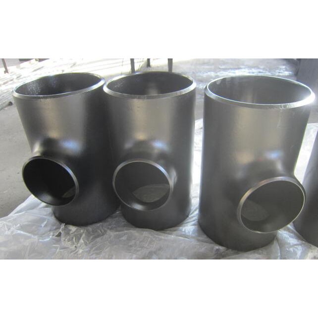 ASTM A234 WPB Pipe Tees, ANSI B16.9, Carbon Steel, 4 * 2 IN