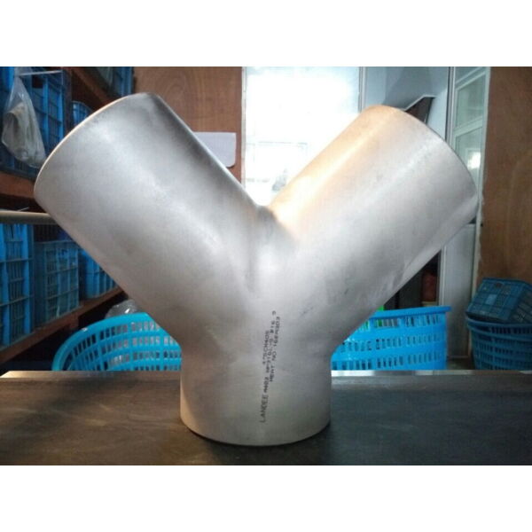 ASTM A403 WP316L Y Type Tee, ASME B16.9, 4 Inch, SCH 40S, BW