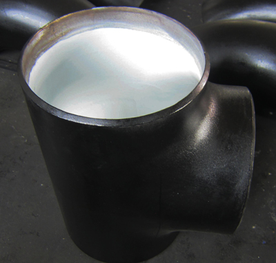 ASTM FBE Equal Tee, ASTM A234 WPB, 12 Inch, SCH 40, Standard B16.9