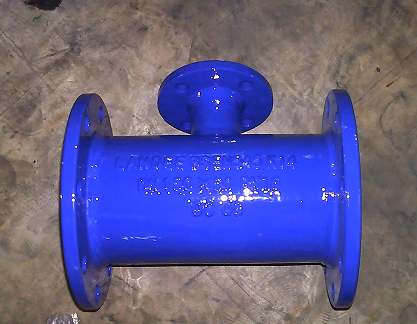BS EN 545 DI Unequal Pipe Tees