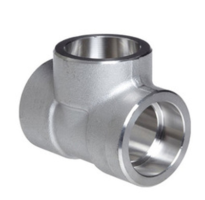 Cast A351 CF8M Equal Tee, 1 1/2 Inch, Class 150 LB, SW, ANSI B16.11