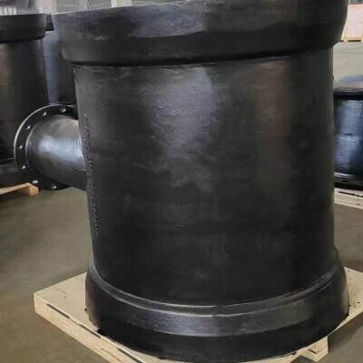 ISO 2531 Double Socket Level Invert Tees with Flanged Branch
